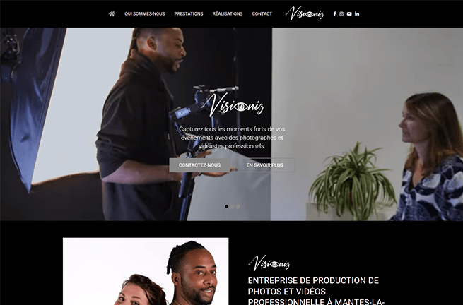 Coherence Communication Agence Web A Rennes Visioniz Laptop