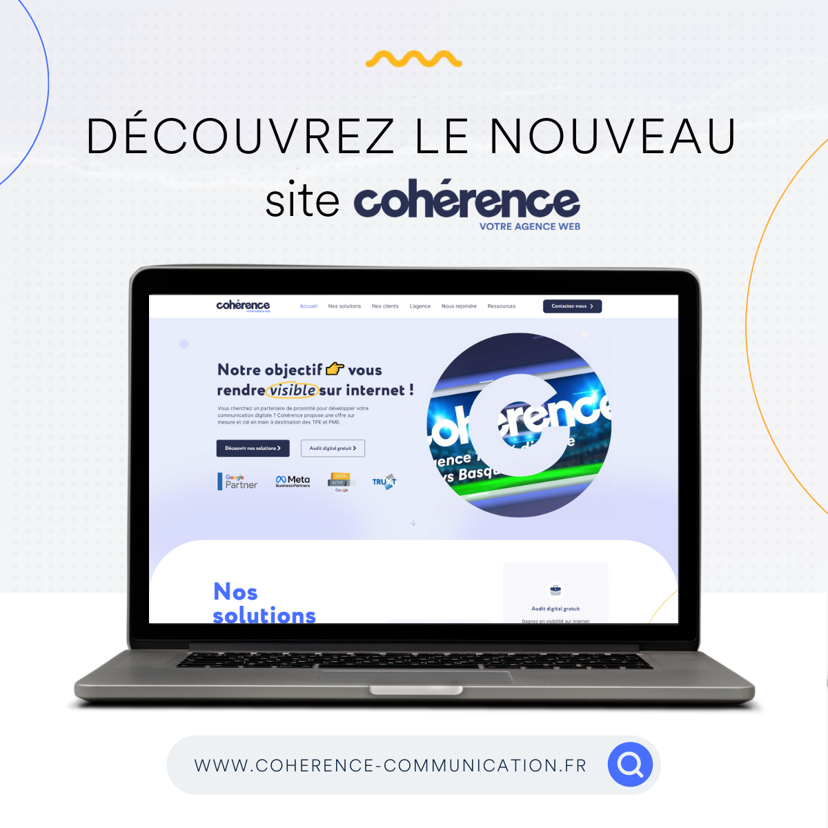 Un nouveau site pour accompagner le développement de Cohérence