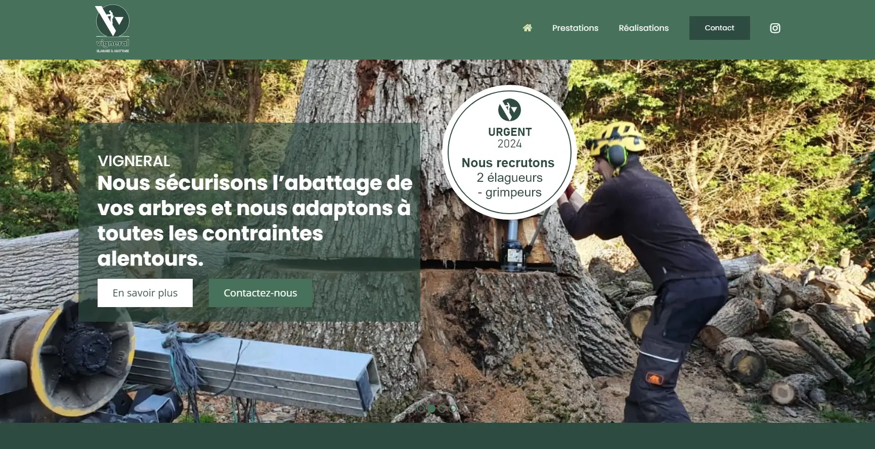 Coherence Agence Digitale Elagage Abattage Nantes