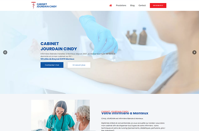 Coherence Agence Web A Rennes Infirmiere Liberale Jourdain L