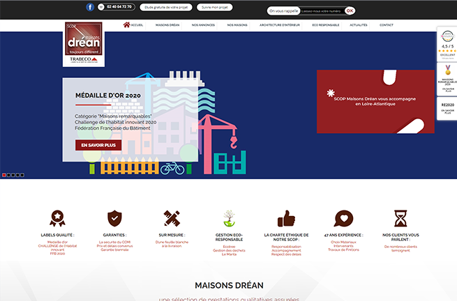 Coherence Agence Web A Rennes Maisons Drean L