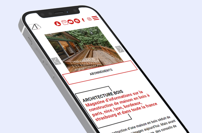 Coherence Agence Digitale Magazinemaisonbois.fr M