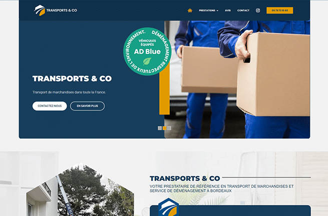 Coherence Agence Digitale Transports Andco L