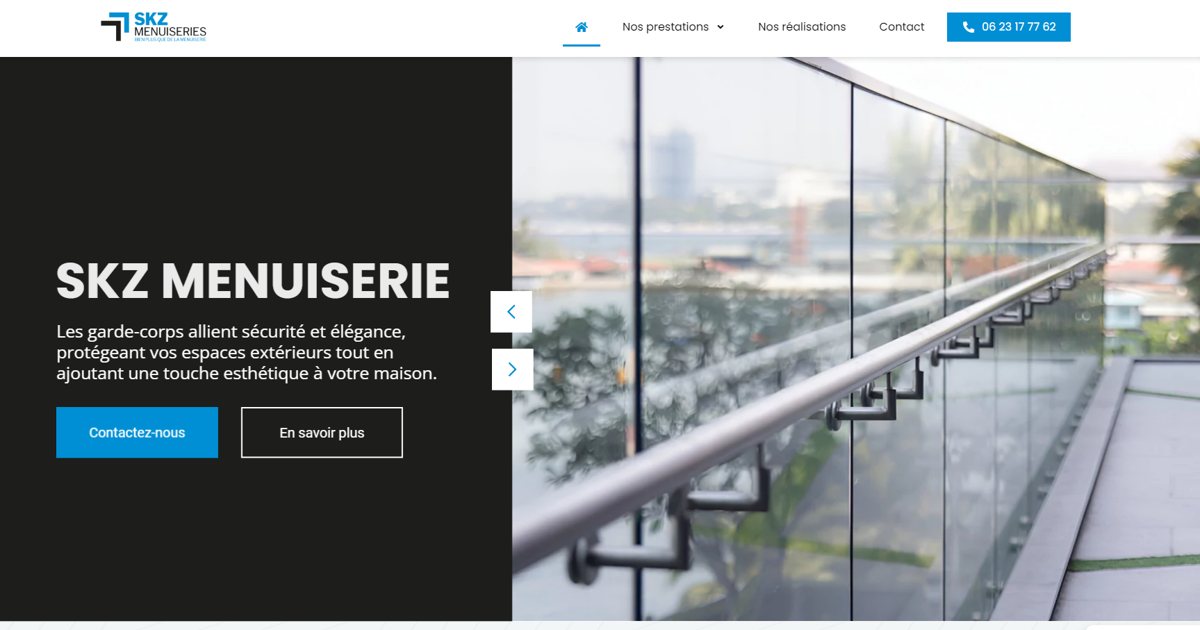 Coherence Agence Digitale SKZ MENUISERIE