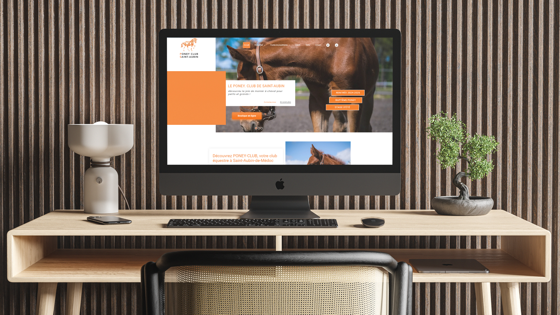 Coherence Agence Digitale Poney Club Destaubin