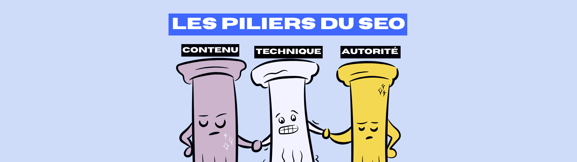 Infographie illustrant les facteurs clés du référencement naturel pour ranker sur Google
