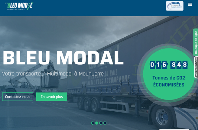 Coherence Agence Digitale Bleu Modal