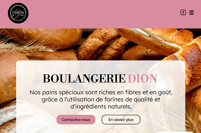 Coherence Agence Digitale Boulangerie Dion