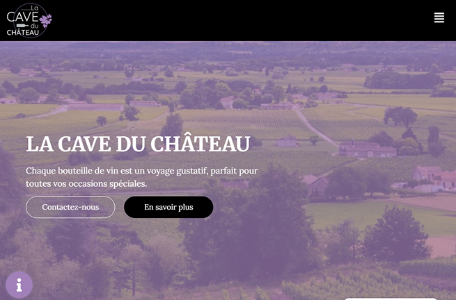 Coherence Agence Digitale LA CAVE DU CHATEAU