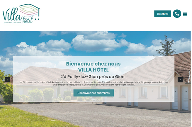 Coherence Agence Digitale Villa Hotel