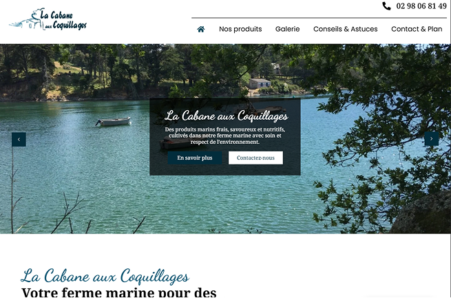 Coherence Agence Digitale La Cabane Aux Coquillages